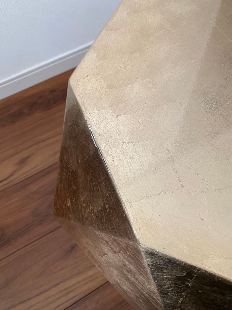 Francfranc フランフラン　ゴールドサイドテーブル