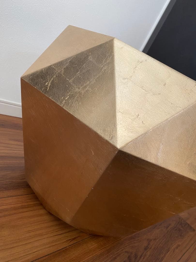 Francfranc フランフラン　ゴールドサイドテーブル