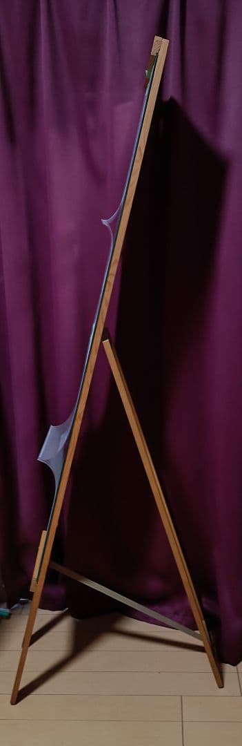 【手渡し引取り限定】鏡 スタンドミラー 姿見 スリムデザイン