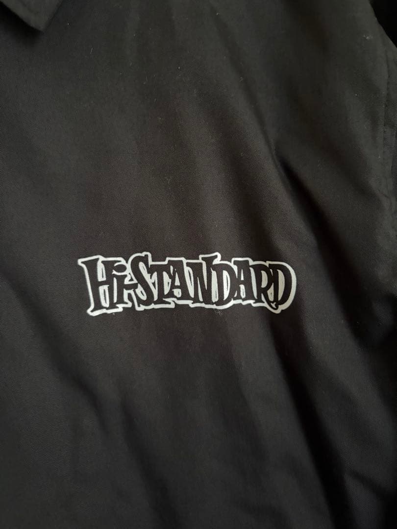Hi-STANDARD コーチジャケット ブラック L - メルカリ