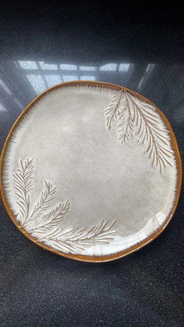 田子美紀 Rain Plate（white×blue）