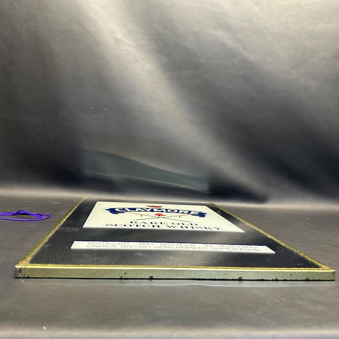 ♡J21002 ヴィンテージ パブミラー CLAYMORE 壁掛け インテリア