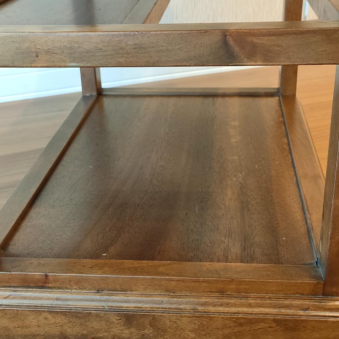 アンティーク　キッチンワゴン　バタフライ　サイドテーブル　スペイン輸入家具