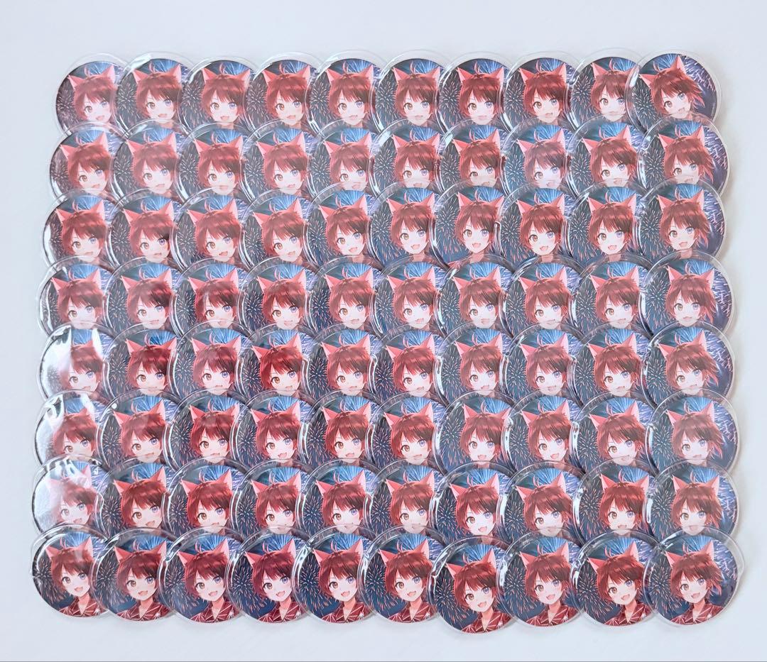 すとぷり 莉犬 缶バッジ80個＋A3痛バッグ - メルカリ