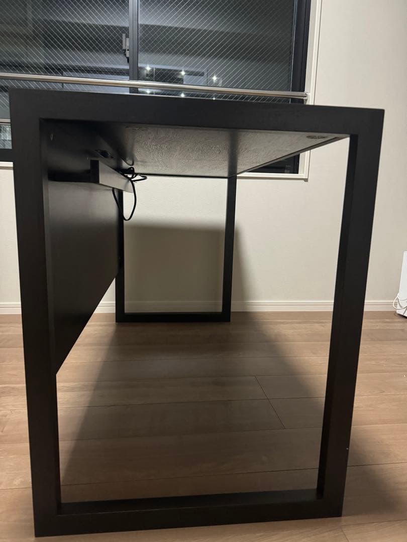 IDC大塚家具 デスク　カルラ オークダークブラウン モダン 松永工房　美品