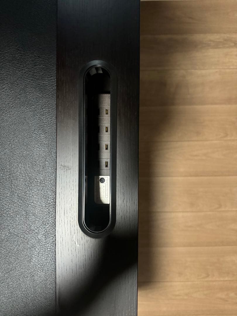 IDC大塚家具 デスク　カルラ オークダークブラウン モダン 松永工房　美品