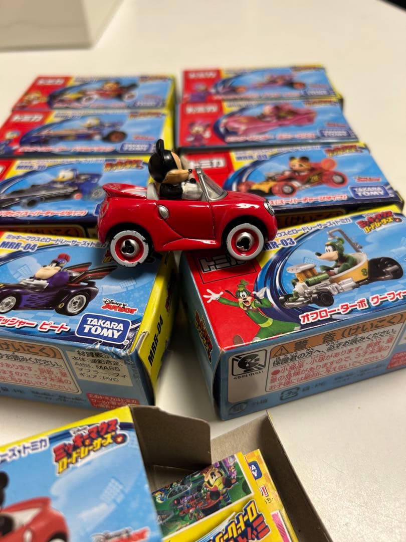 ✨トミカ✨ディズニー✨ミッキーマウスとロードレーサーズ✨9種セット