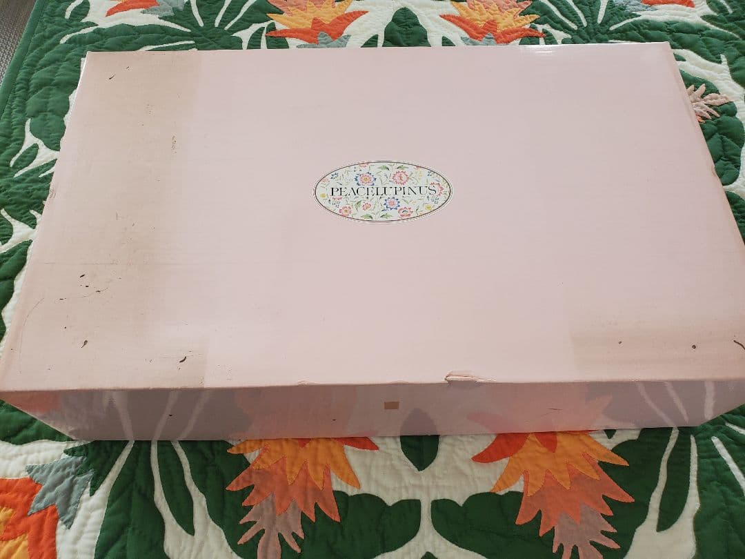 【新品未使用】ピースルピナス エジリー 花柄 鍋 やかん 昭和レトロ ホーロー鍋