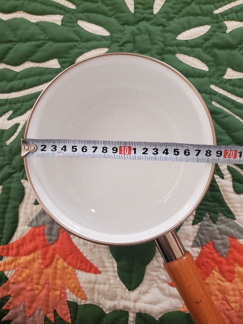 【新品未使用】ピースルピナス エジリー 花柄 鍋 やかん 昭和レトロ ホーロー鍋