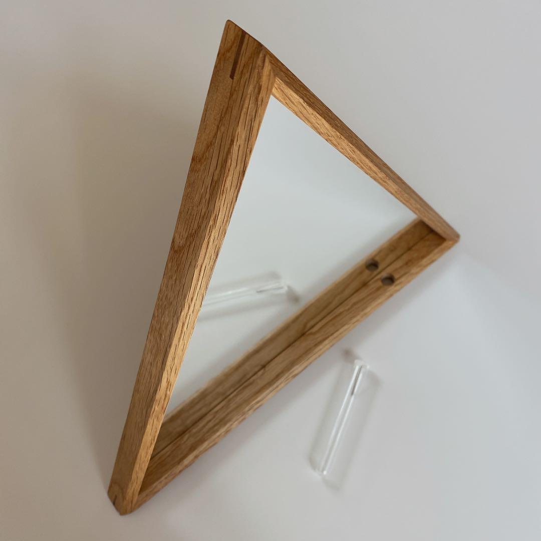 うだまさし サンカクミラーL 壁掛けサンカク