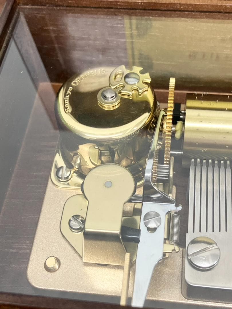美品箱付　SANKYO　オルフェウス　オルゴール　見上げてごらん夜の星を