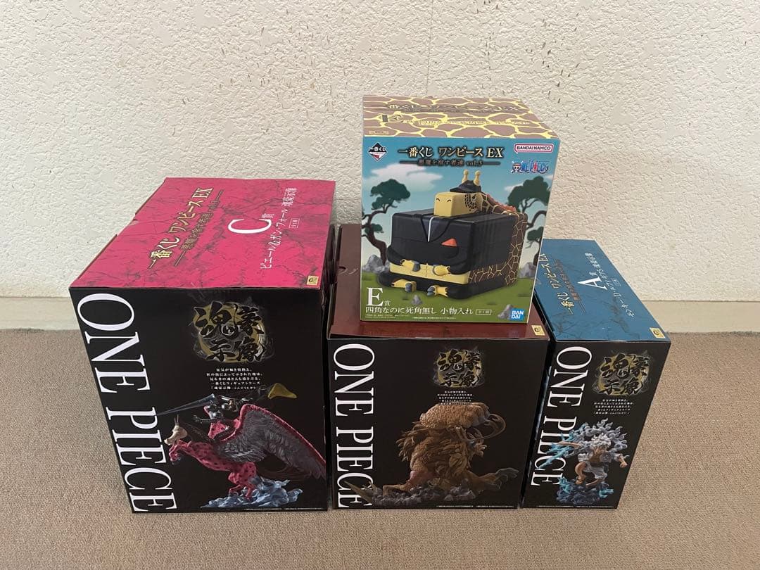 最安値一番くじ ワンピースEX悪魔を宿す者達Ａ賞Ｂ賞Ｃ賞Ｅ賞オマケ付13点SET