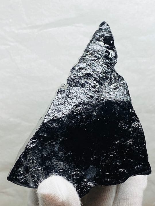 天然石　お守り　ブラック　トルマリン 1014g 107㍉