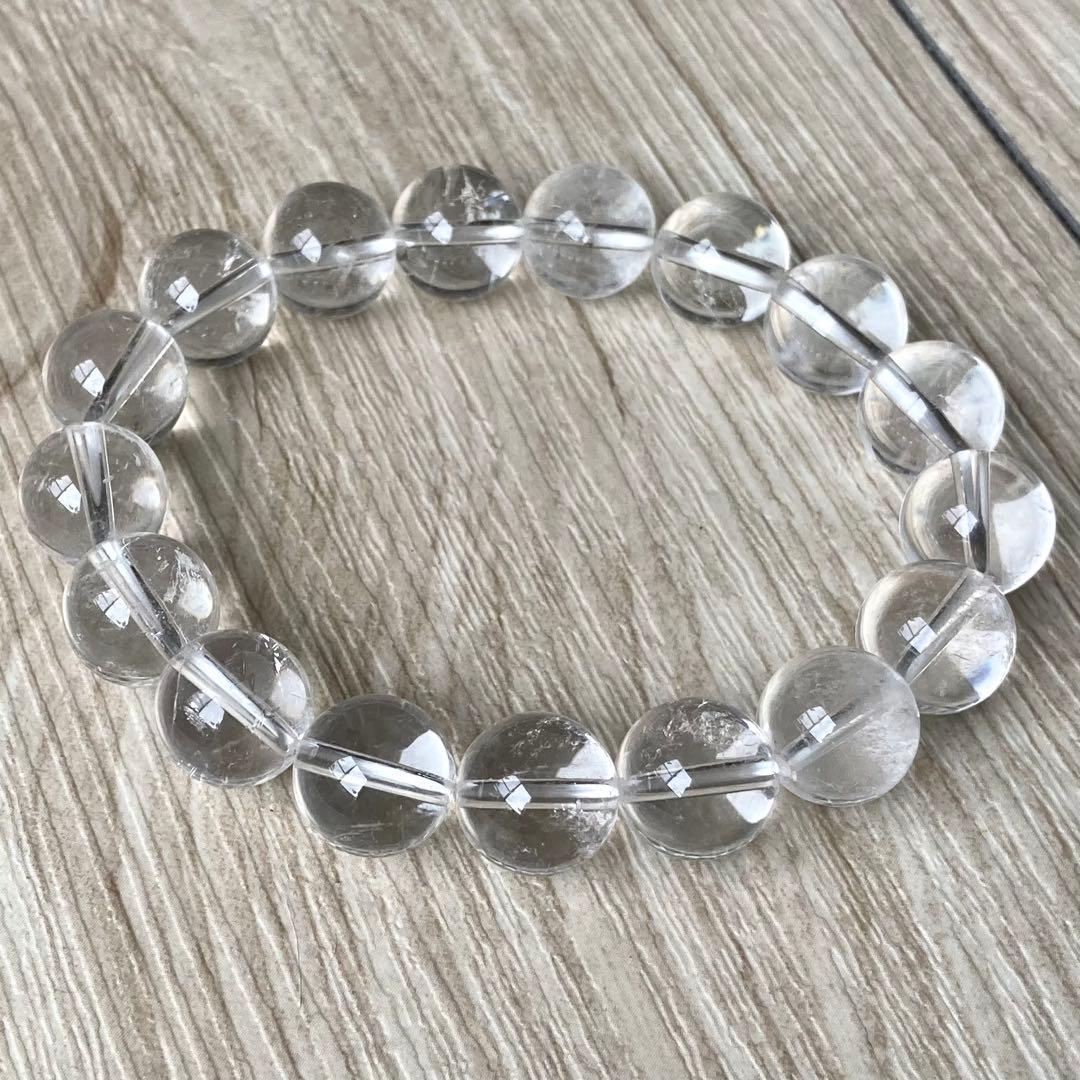 ヒマラヤの強いパワーでエネルギーを浄化する/ヒマラヤ水晶/パワーストーンブレス