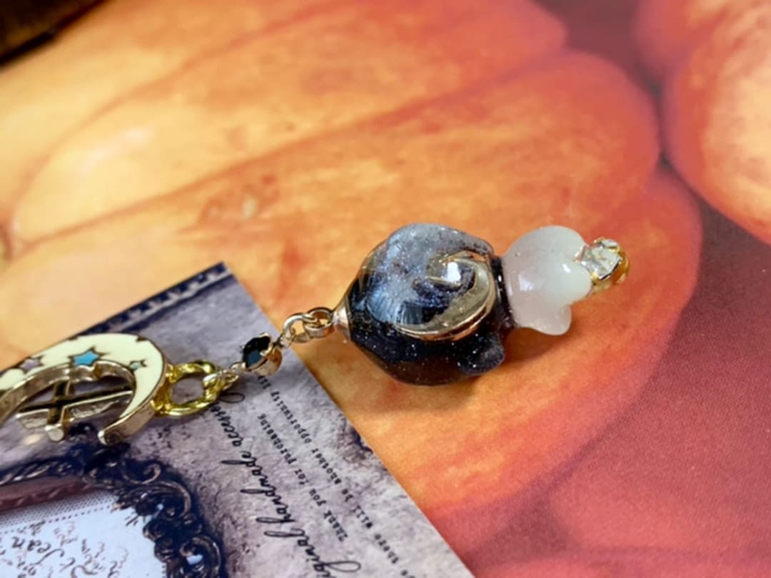 リオン様 お取り置き【No.101】蓄光 GALAXY 金魚 ストラップ