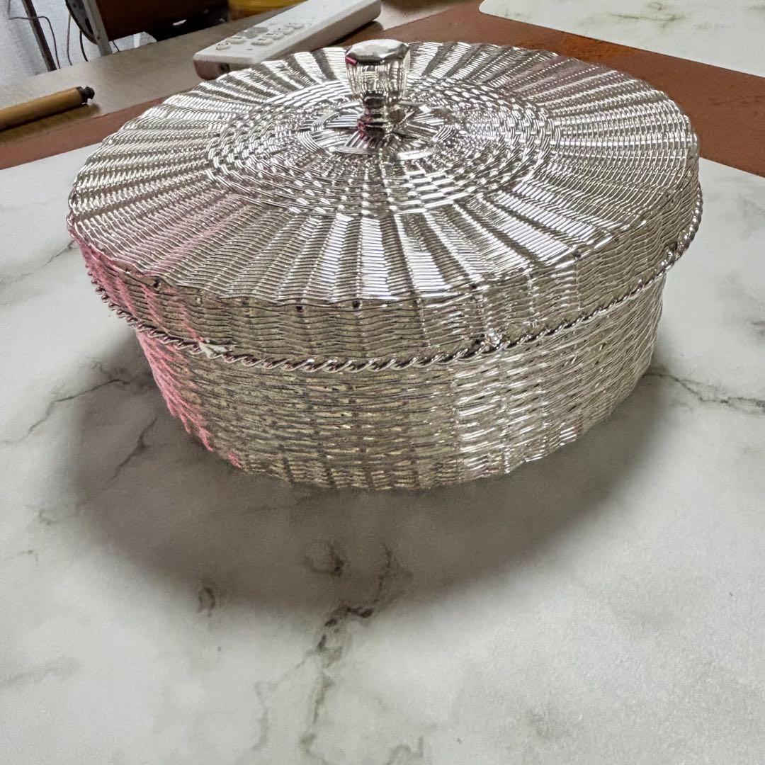 店長超暴走タイムセール 美品 小物入れ WAKO シルバー 銀座和光 - メルカリ