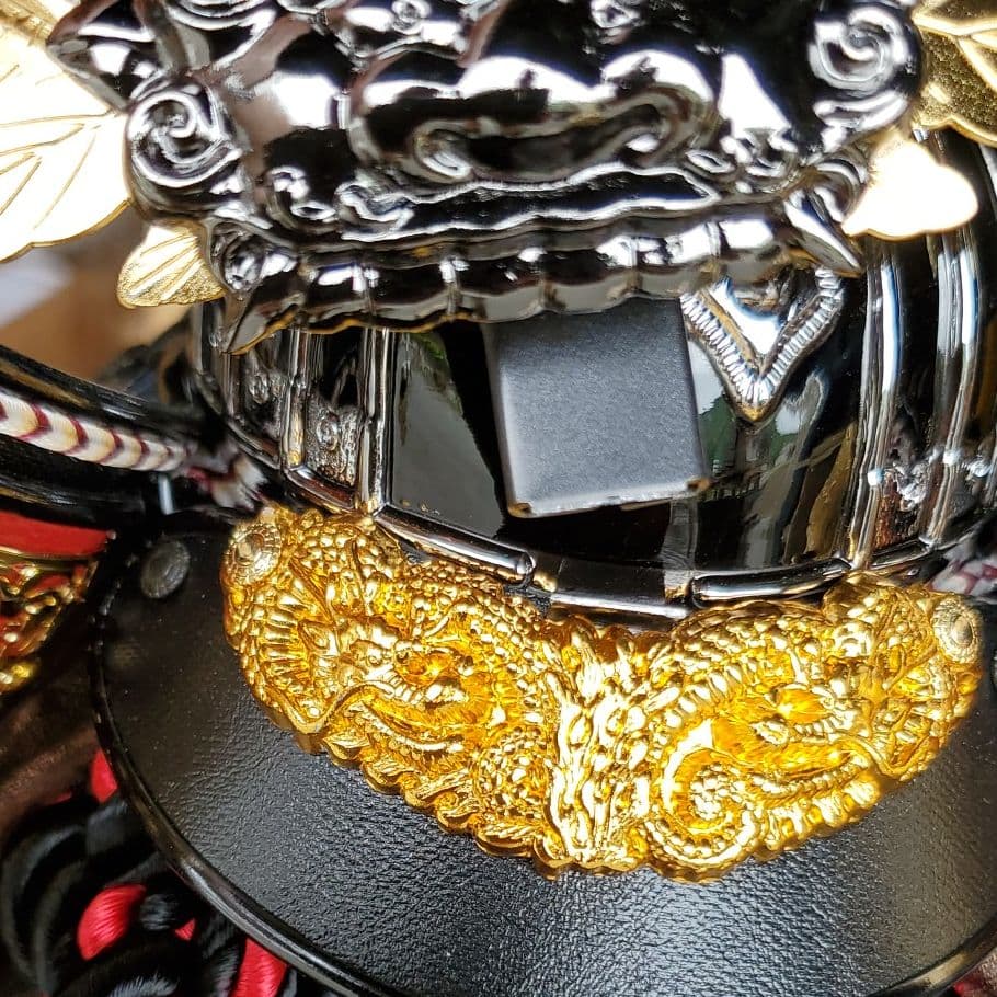 ワケあり□12号　宝童作　五月人形 兜飾り　名将　徳川家康