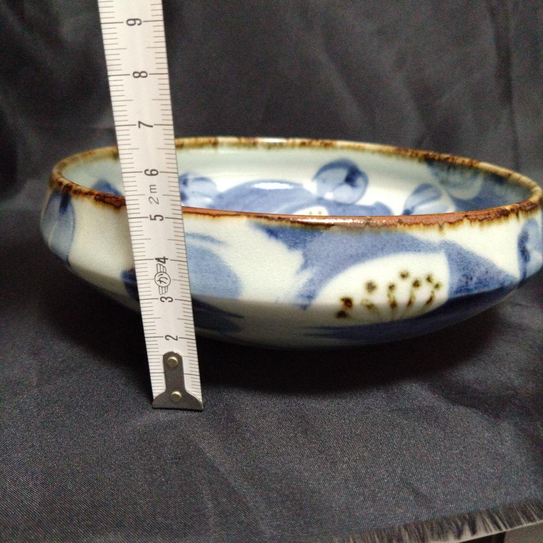 新品未使用 波佐見焼 斉山窯 太田恵 蓋物 物入れ 蓋付き鉢 菓子鉢