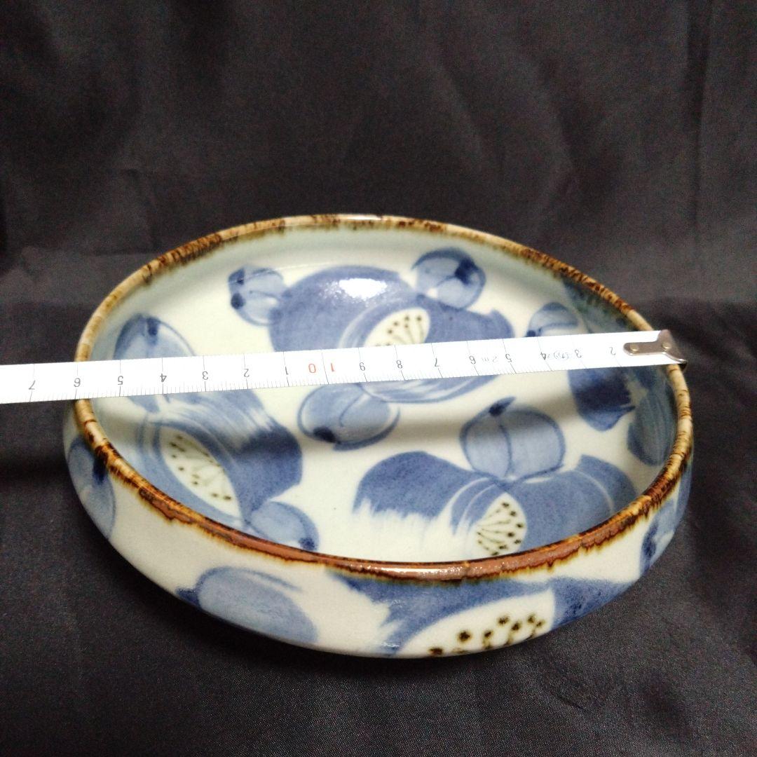 新品未使用 波佐見焼 斉山窯 太田恵 蓋物 物入れ 蓋付き鉢 菓子鉢