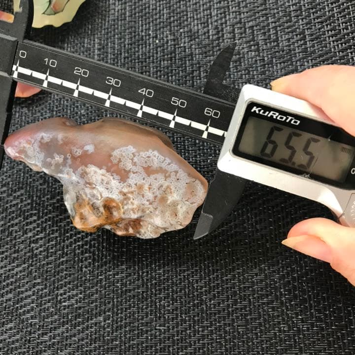 ゴビ石−936 ゴビ瑪瑙　花眼　原石