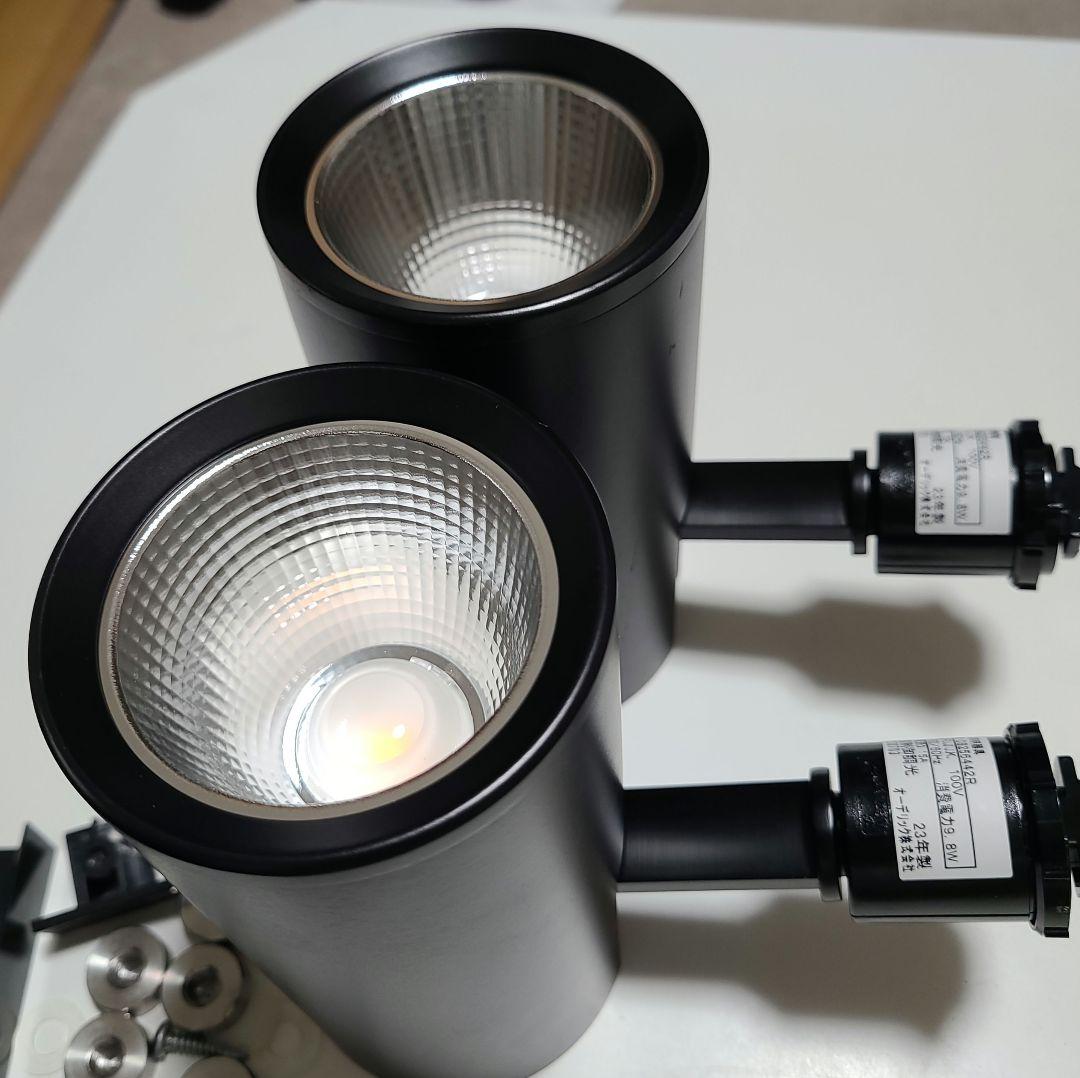 スポットライト 2個セット ブラック 100V 9W