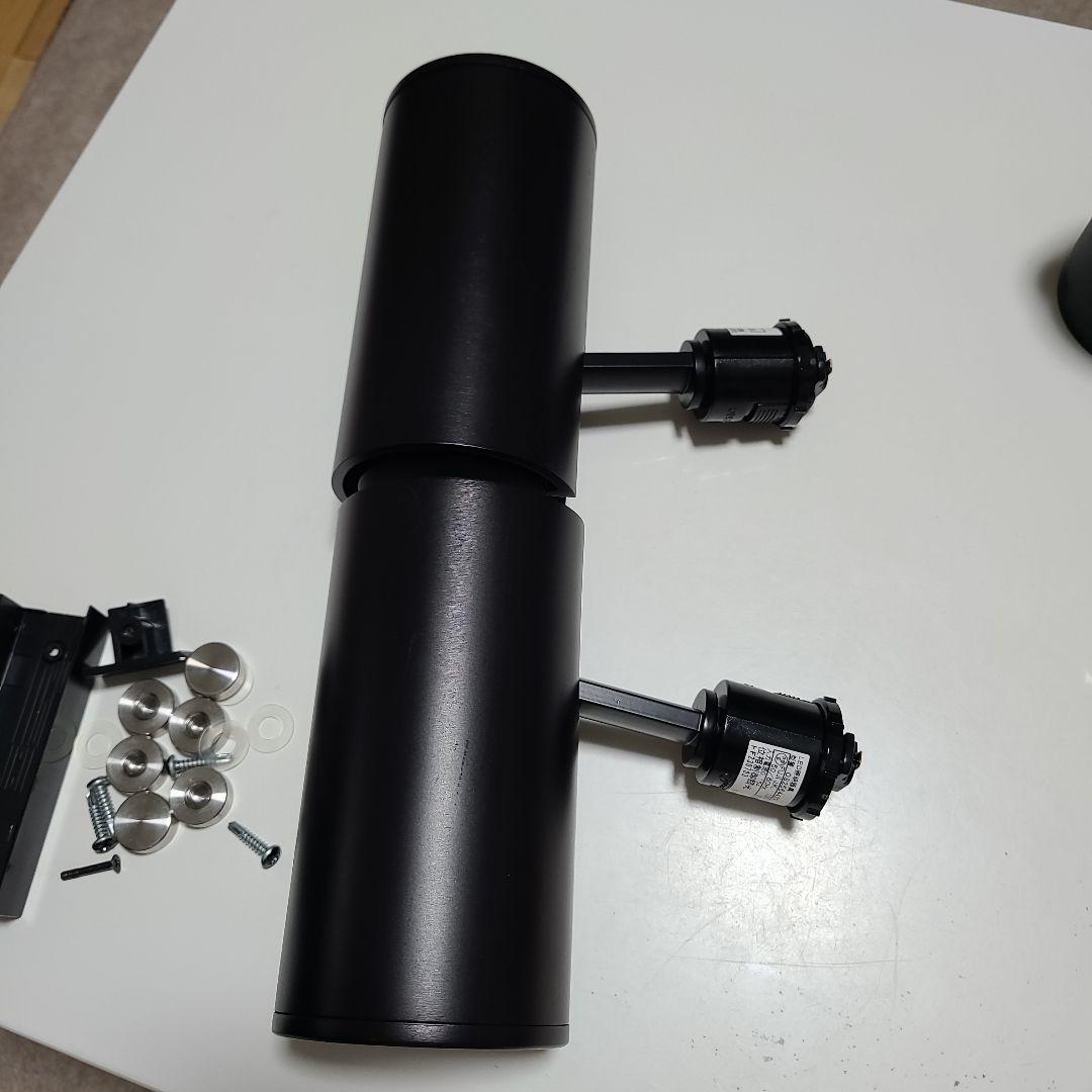 スポットライト 2個セット ブラック 100V 9W