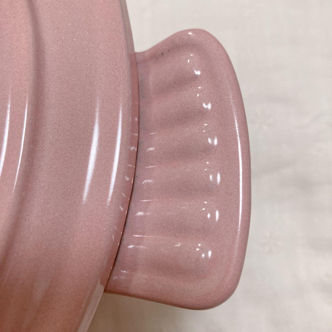 【タイムセール】LE CREUSET ハート型 鍋 ピンク　ココットダムール