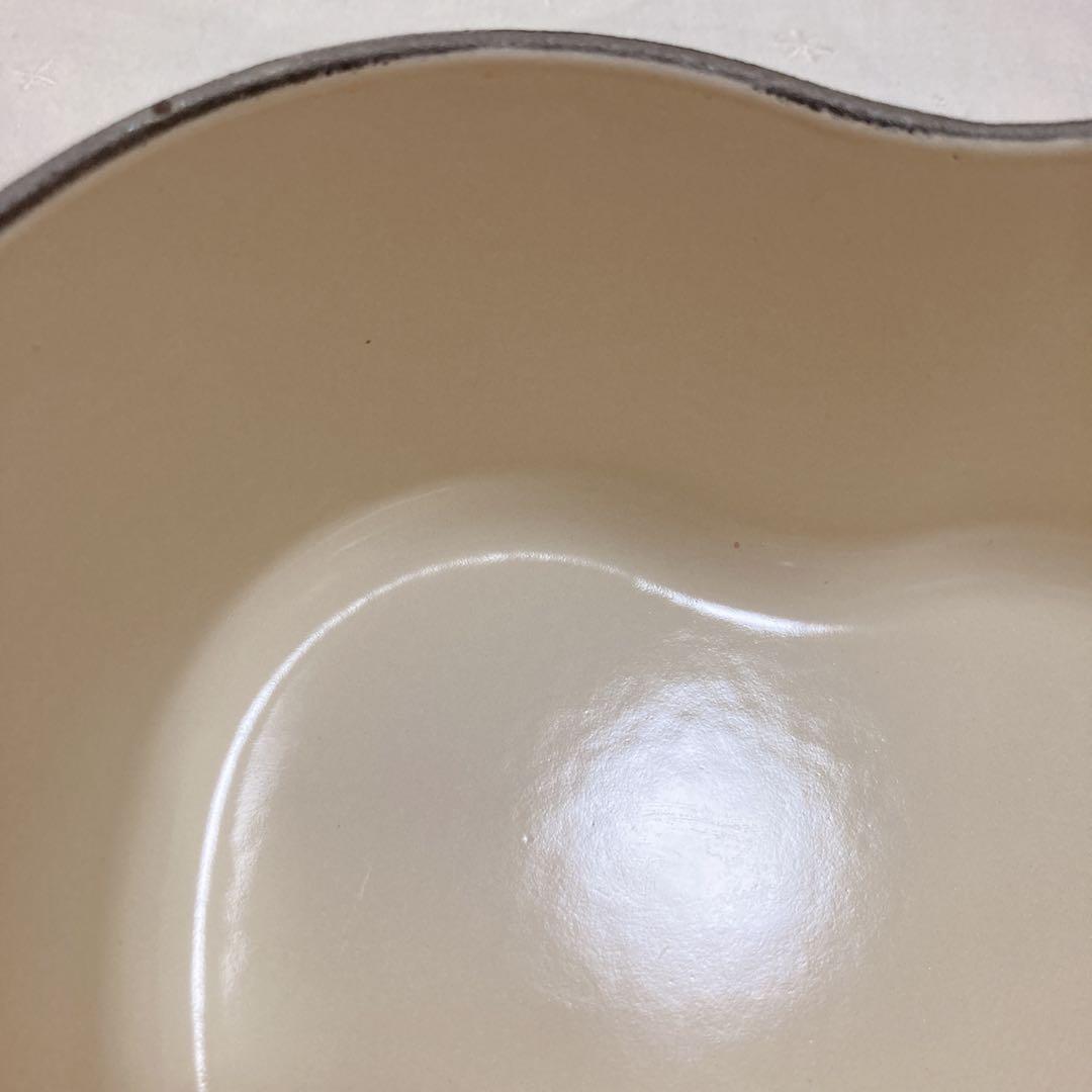 【タイムセール】LE CREUSET ハート型 鍋 ピンク　ココットダムール