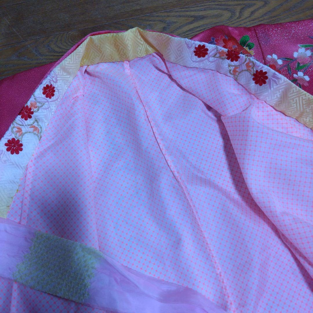 美品★美しいグラデーションの被布と着物と小物★七五三