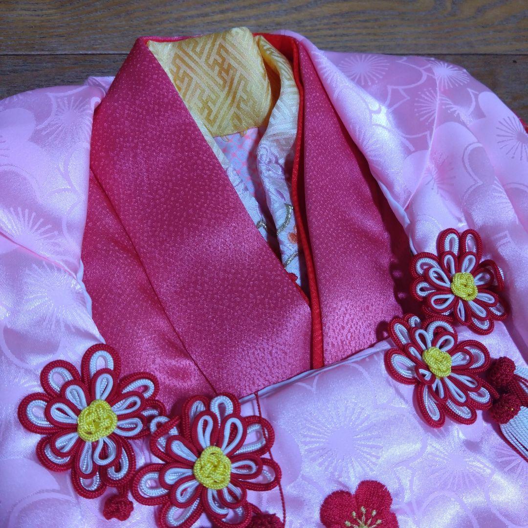 美品★美しいグラデーションの被布と着物と小物★七五三