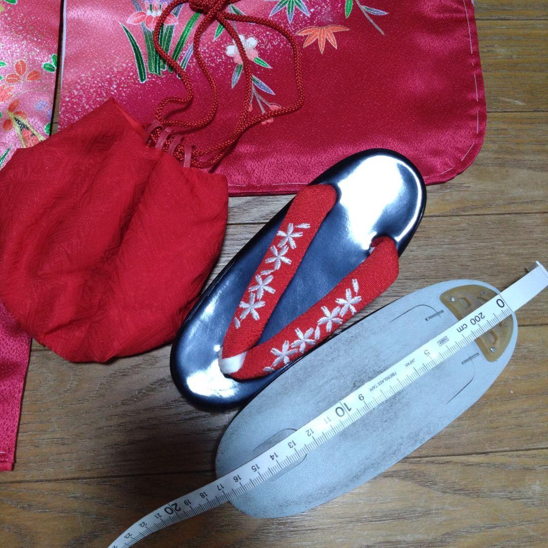 美品★美しいグラデーションの被布と着物と小物★七五三