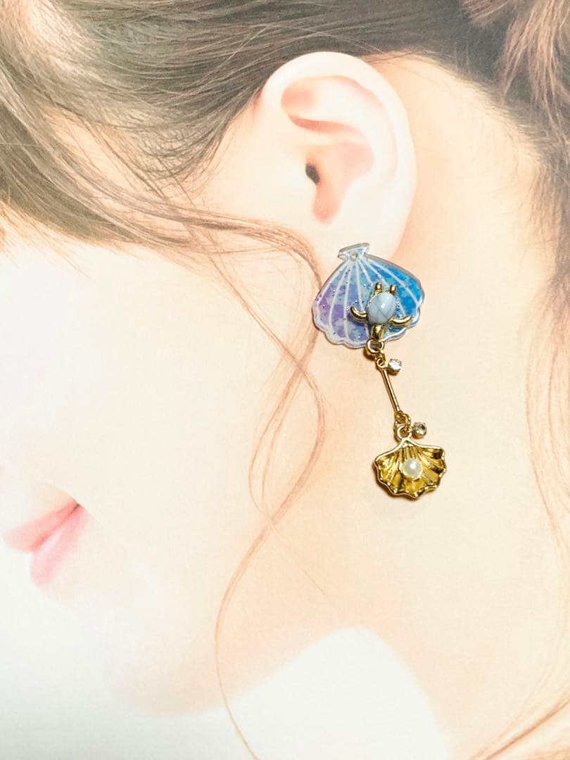 ハンドメイド　〈ピアス/イヤリング/チャーム〉No.2672