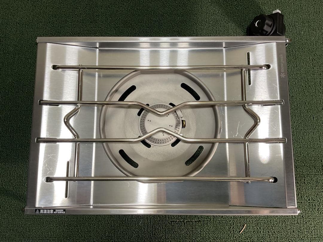 新品 スリムテーブル IGT規格 ケース付 ＆ スノーピーク フラットバーナー