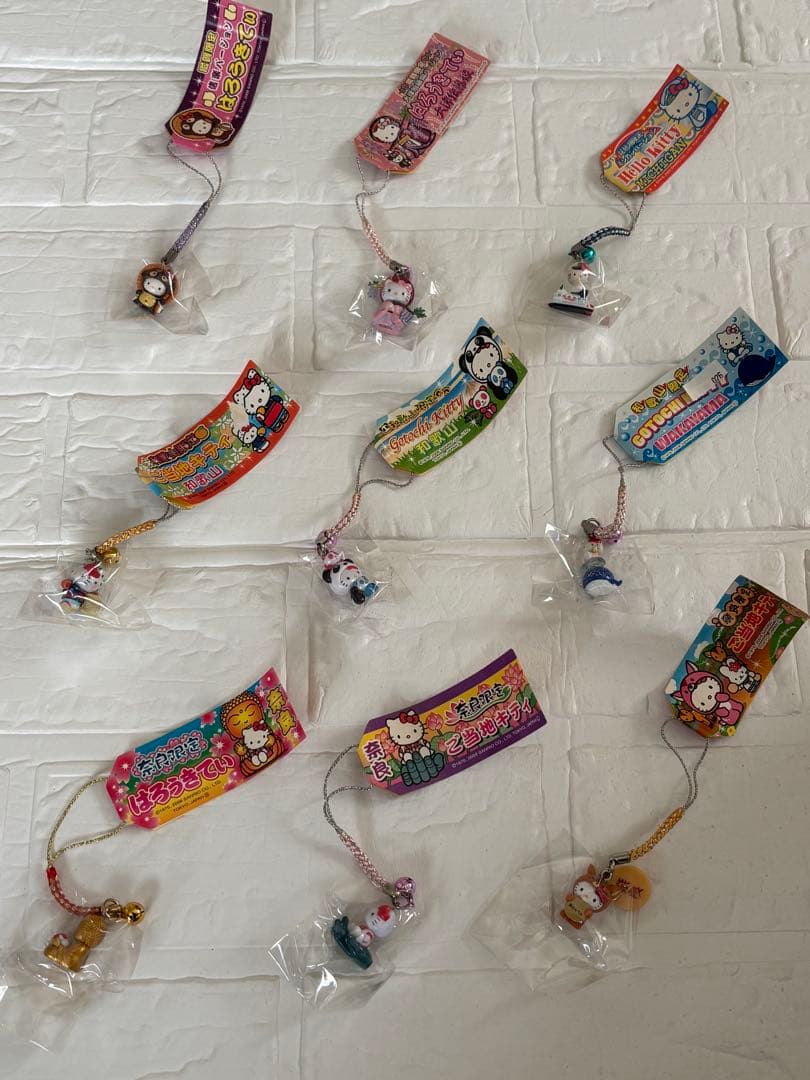 ご当地ハローキティ ストラップ 11個セット近畿地方限定 バラ売り不可 即購入⭕️