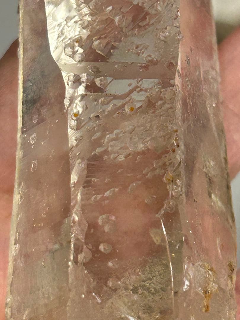 ディアマンティーナ産 スターブラリークォーツ 星屑を閉じ込めた高透明ポイント