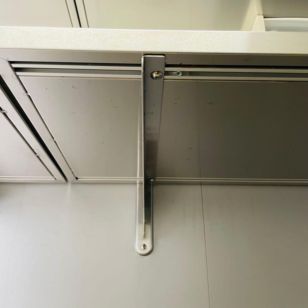 ①②タニコー tanico 業務用 ステンレス壁付け棚 2個セット 150×35