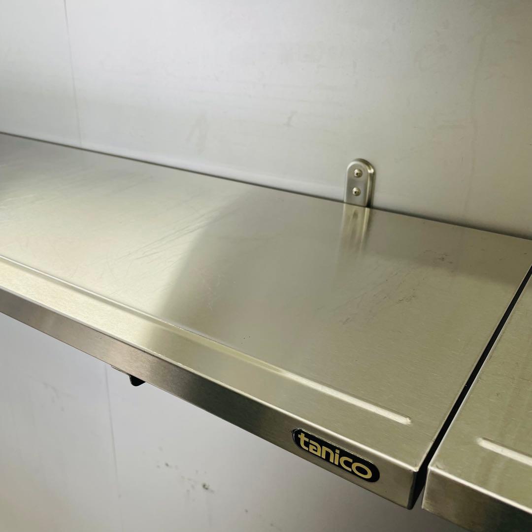 ①②タニコー tanico 業務用 ステンレス壁付け棚 2個セット 150×35