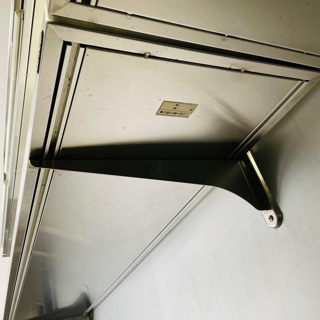 ①②タニコー tanico 業務用 ステンレス壁付け棚 2個セット 150×35