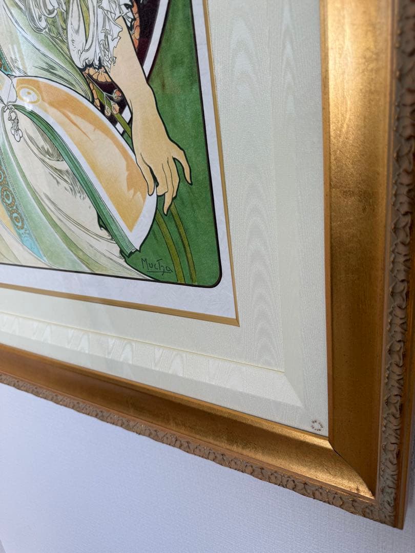 美品 Alphonse Mucha 【夢想】 証明書2点あり - メルカリ