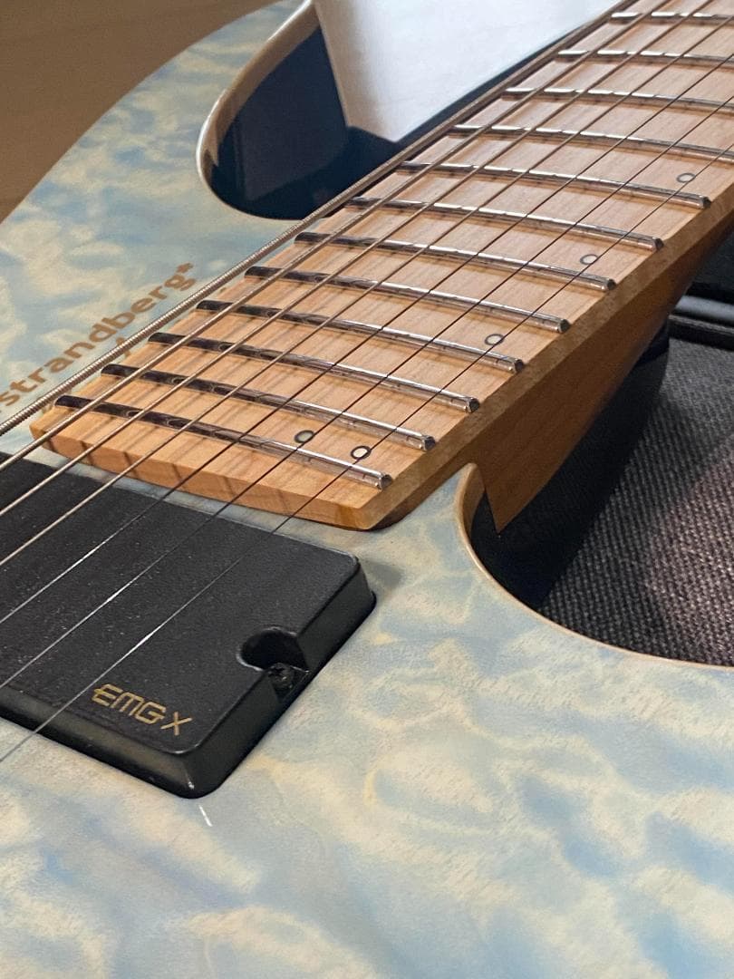 バンドリ朝日六花モデル】Strandberg 7弦ギター Boden J7 - メルカリ