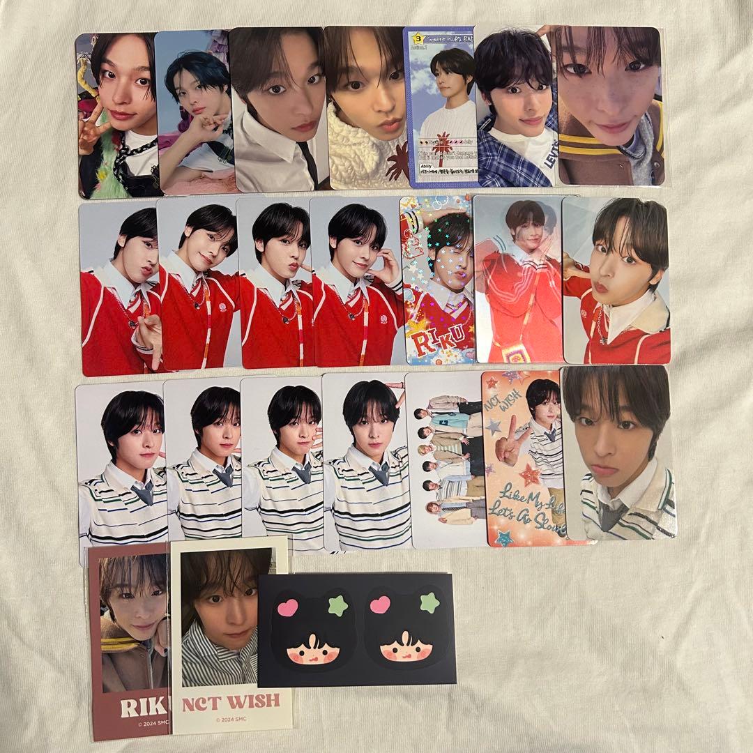 nct wish リク トレカ まとめ売り セット ツアー - メルカリ