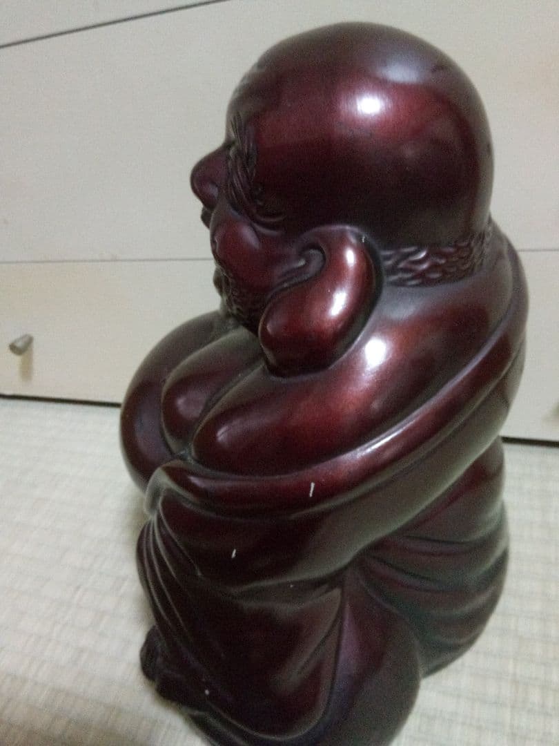 激安。金運アップ！縁起の良い布袋様の置き物