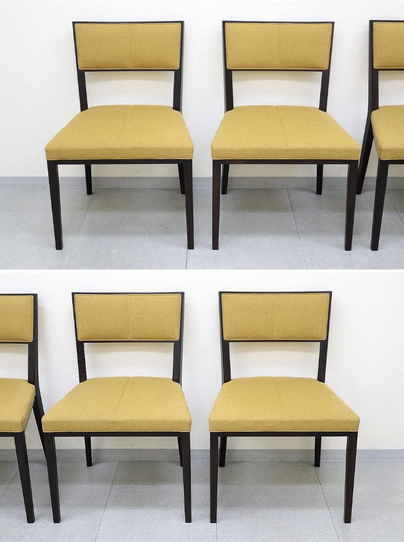 B③4脚セット 美品 TIME&STYLE ダイニングチェア 椅子 旭川家具