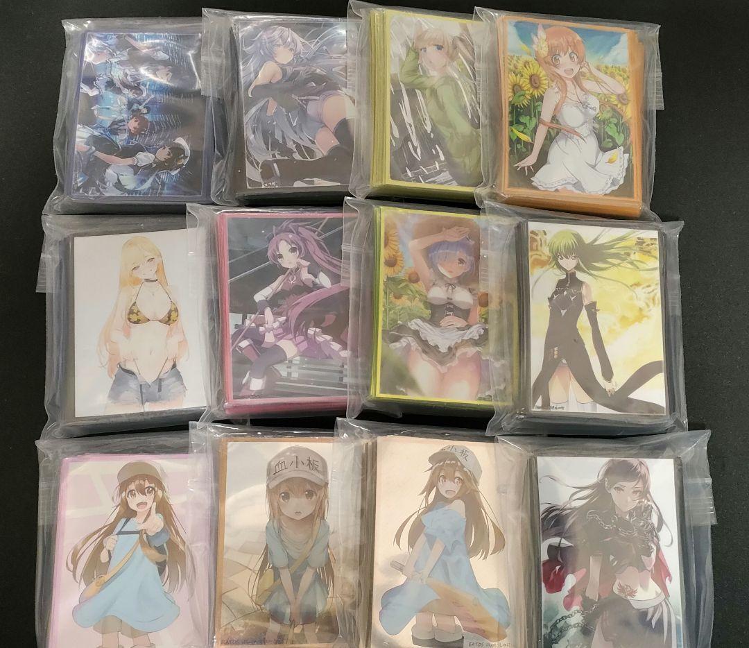 スリーブ102個、プレイマット10枚　まとめ売り/キャラスリ/カードサプライ