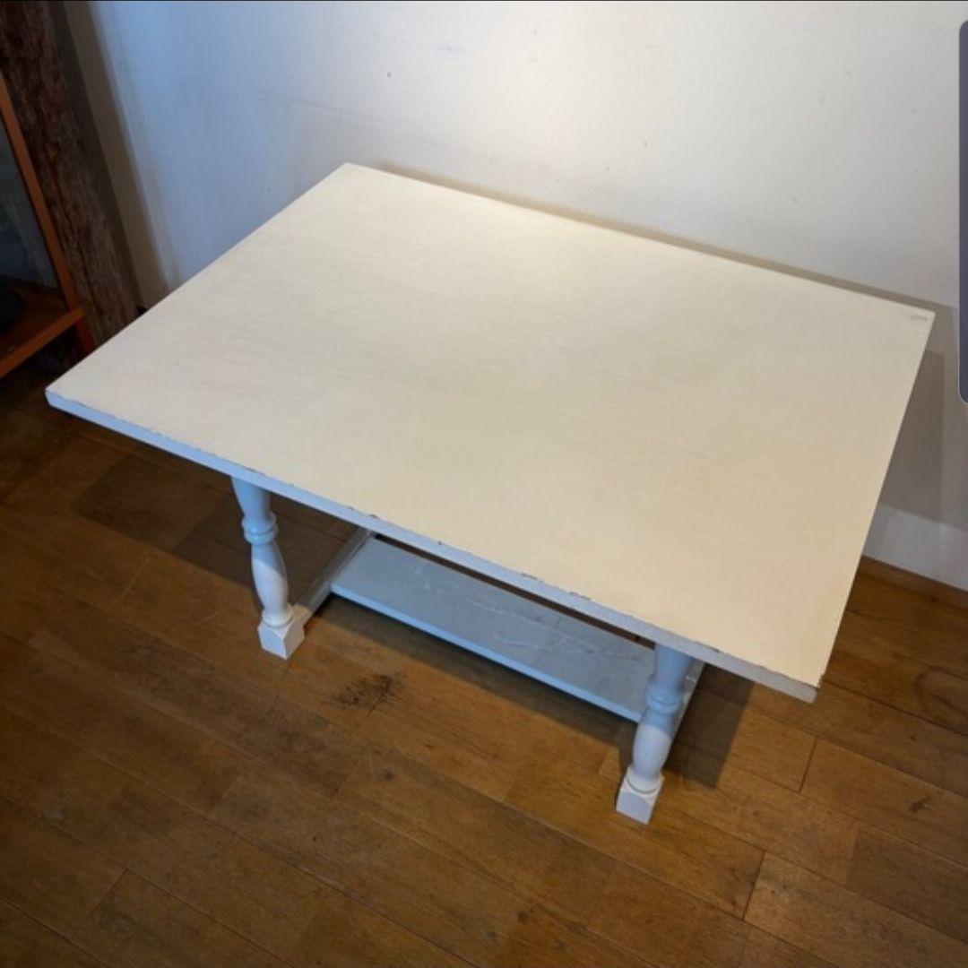 引き取り限定 木製 テーブル ディスプレイ リビング 店舗什器 センターテーブル