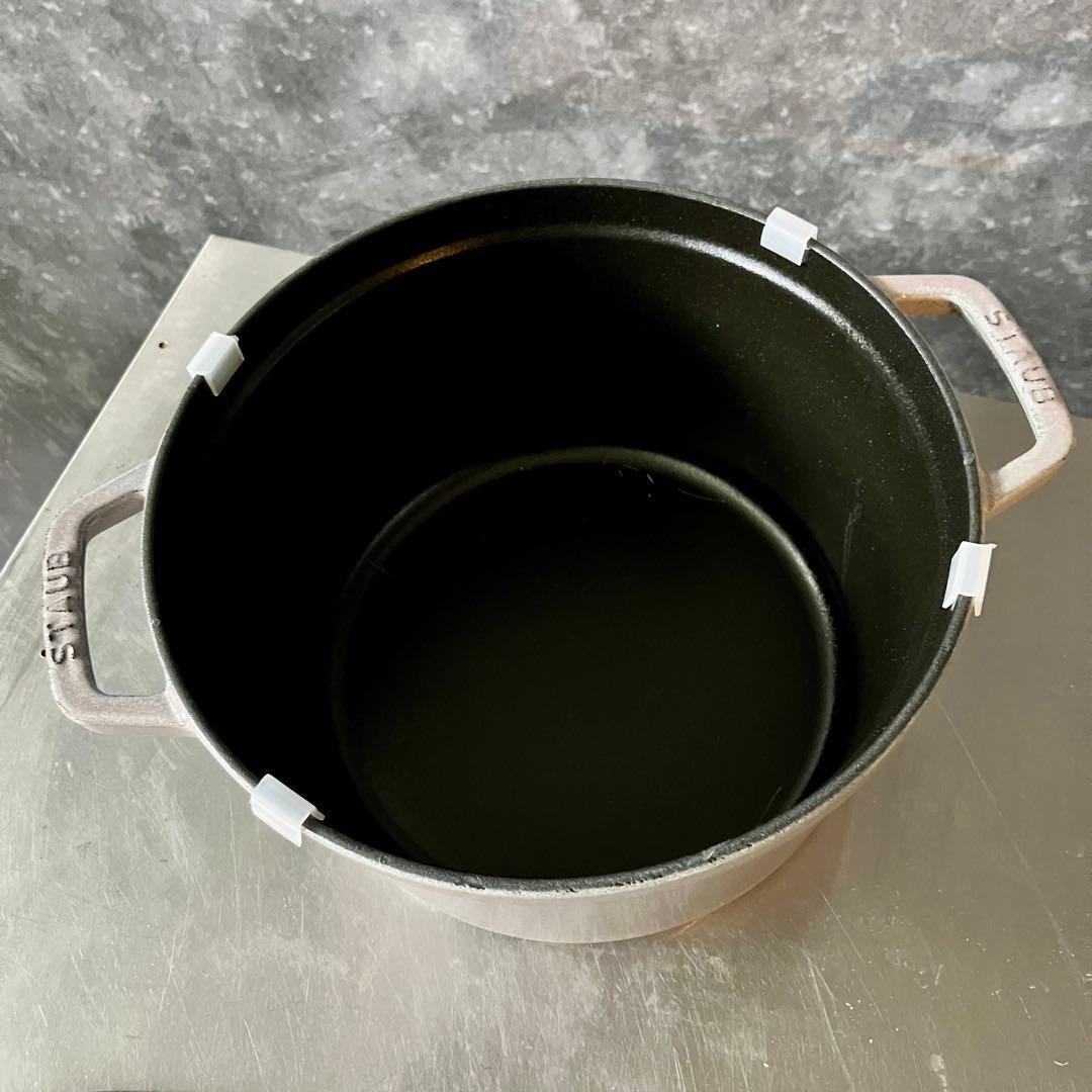 Staub ストウブ グランドココット 24cm ラウンド シフォンローズ