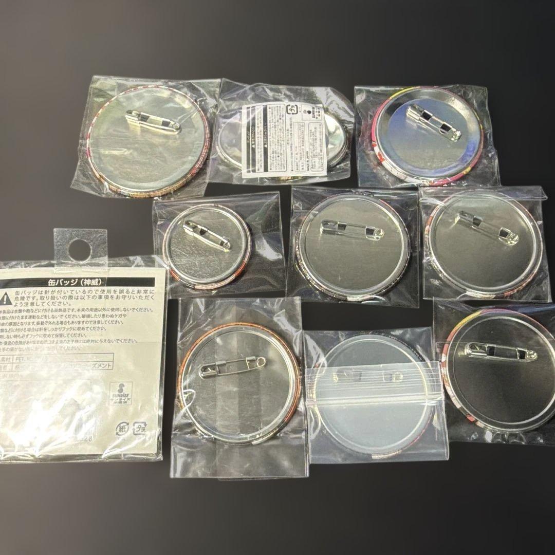 銀魂　神威　缶バッジ　10点セット　キャラポップストア　3年Z組　文化祭　季節