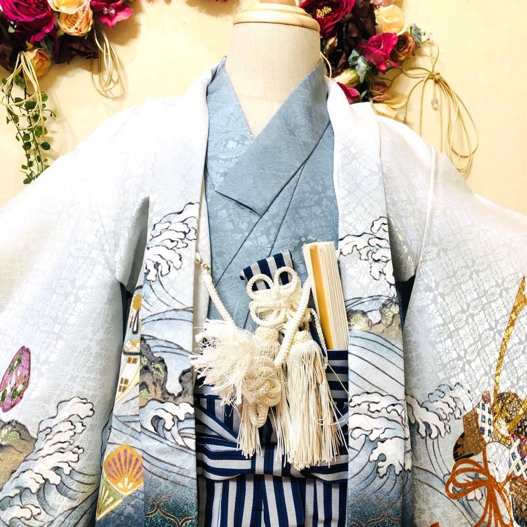 七五三五歳‼️完全️フルセット美品❤️大谷選手柄兜豪華❤️金彩煌びやか 全部ついてる