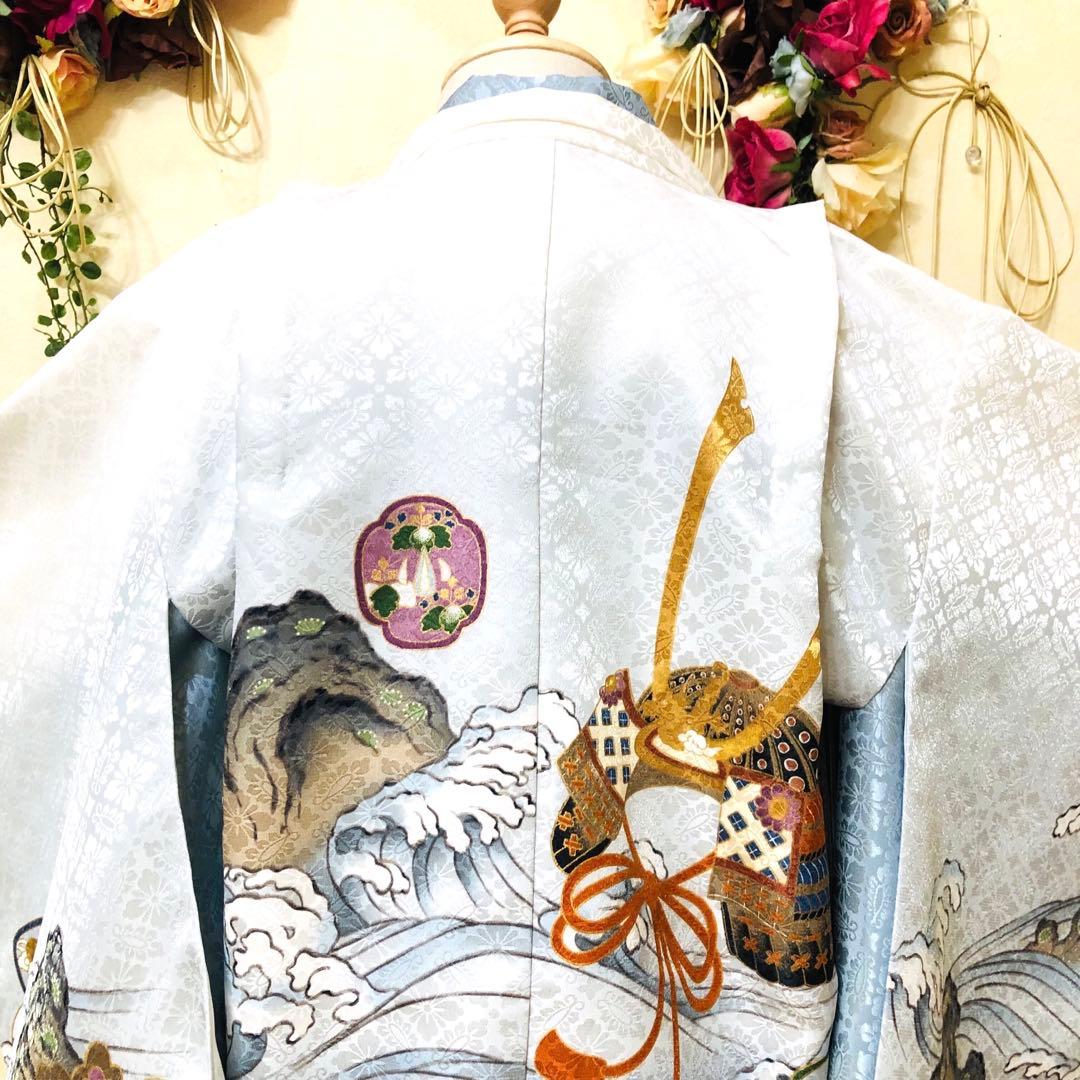 七五三五歳‼️完全️フルセット美品❤️大谷選手柄兜豪華❤️金彩煌びやか 全部ついてる