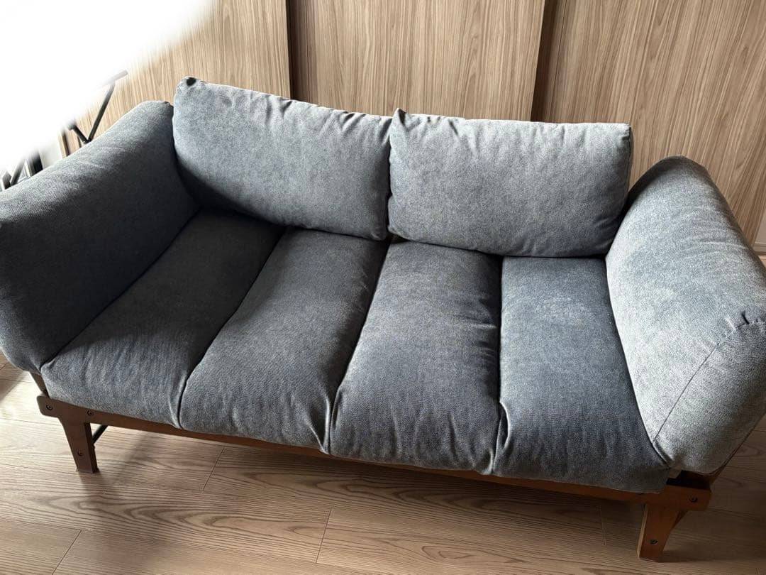 ALVESTA SOFA BLUE GRAY ソファ